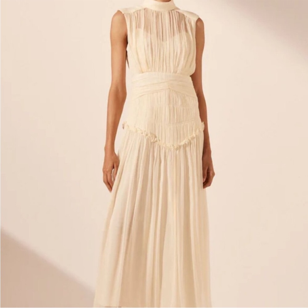 Shona Joy WHITE Clemence dress